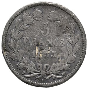 obverse: FALSO EPOCA - Francia - Louis Philippe  - 5 Francs