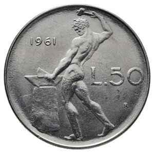 obverse: 50 Lire Vulcano 1961 FDC