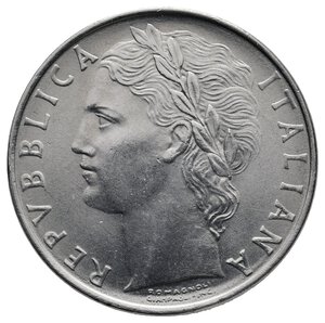 reverse: 100 Lire Minerva 1962 FDC