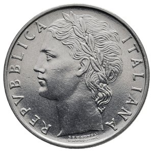 reverse: 100 Lire Minerva 1964 FDC