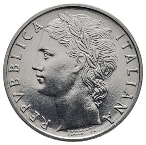 reverse: 100 Lire Minerva 1966 FDC