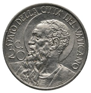 reverse: VATICANO - Pio XII - 20 Centesimi 1939