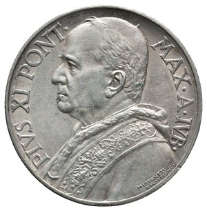 reverse: VATICANO - Pio XI - 10 Lire argento 1933-34