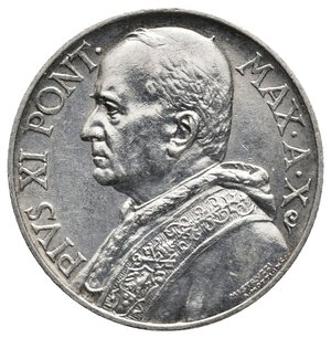 reverse: VATICANO - Pio XI - 10 Lire argento 1931
