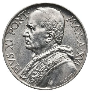 reverse: VATICANO - Pio XI - 10 Lire argento 1937