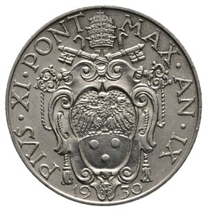 obverse: VATICANO - Pio XI - 50 Centesimi 1930