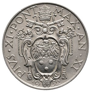 obverse: VATICANO - Pio XI - 1 Lira 1932