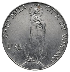 reverse: VATICANO - Pio XII - 1 Lira 1941