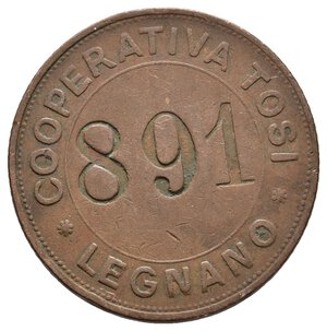 reverse: Gettone Tosi Legnano 