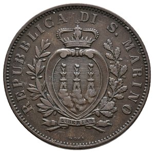 reverse: SAN MARINO - 10 Centesimi 1894