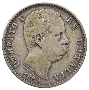 obverse: Umberto I - 2 Lire argento 1882