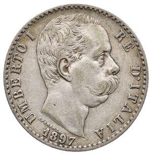 obverse: Umberto I - 2 Lire argento 1897