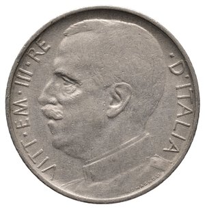reverse: Vittorio Emanuele III - 50 Centesimi Leoni 1925 bordo Liscio