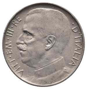 reverse: Vittorio Emanuele III - 50 Centesimi Leoni 1921 bordo Liscio