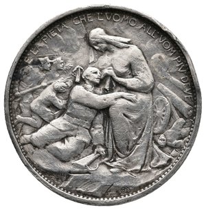 reverse: Gettone Croce Rossa argento 1915 