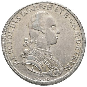 reverse: FIRENZE ED ETRURIA - Pietro Leopoldo II - Francescone argento 1777