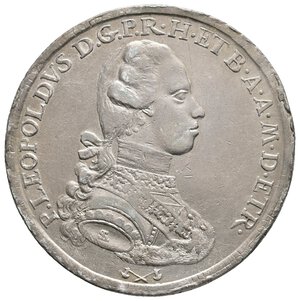 reverse: FIRENZE ED ETRURIA - Pietro Leopoldo II - Francescone argento 1778