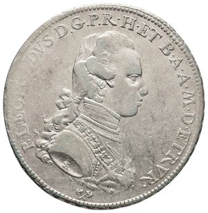 reverse: FIRENZE ED ETRURIA - Pietro Leopoldo II - Francescone argento 1779