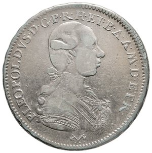 reverse: FIRENZE ED ETRURIA - Pietro Leopoldo II - Francescone argento 1786