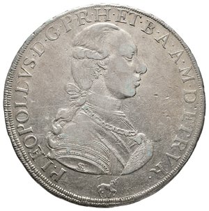 reverse: FIRENZE ED ETRURIA - Ferdinando III - Francescone argento 1790
