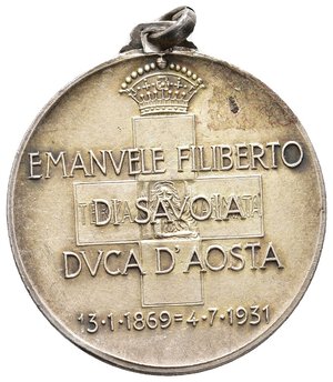 reverse: Medaglia Duca d Aosta -III Armata  diam.32 mm
