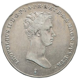 obverse: FIRENZE ED ETRURIA - Leopoldo II - Francescone 1834 RARO
