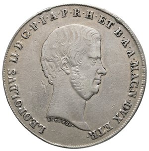obverse: FIRENZE ED ETRURIA - Leopoldo II - Francescone 1856 Montatura rimossa