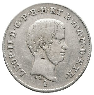 reverse: FIRENZE ED ETRURIA - Leopoldo II - Paolo argento 1845 RARA
