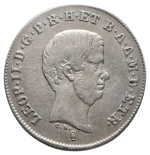 reverse: FIRENZE ED ETRURIA - Leopoldo II - Paolo argento 1846 RARA