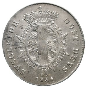 obverse: FIRENZE ED ETRURIA - Leopoldo II - Paolo argento 1856