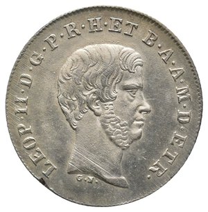 reverse: FIRENZE ED ETRURIA - Leopoldo II - Paolo argento 1856 SPL+