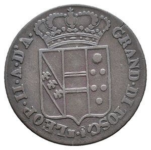 reverse: FIRENZE ED ETRURIA - Leopoldo II - 3 Quattrini 1833 RARA 