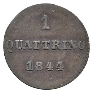 obverse: FIRENZE ED ETRURIA - Leopoldo II  - Quattrino 1841 RARO