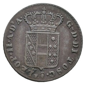 reverse: FIRENZE ED ETRURIA - Leopoldo II  - Quattrino 1841 RARO