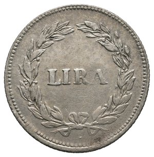 obverse: LUCCA - Carlo Ludovico - 1 Lira argento 1834 RARA