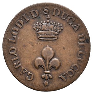 reverse: LUCCA - Carlo Ludovico - 1 Soldo 1841