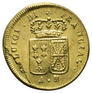 obverse: Peso Monetale Luigi di Francia
