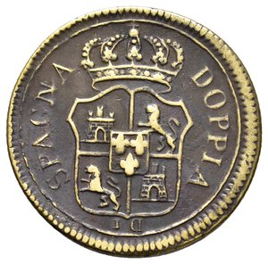 obverse: Peso Monetale Doppia di Spagna