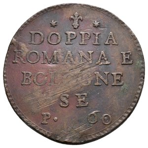 obverse: Peso Monetale Doppia Romana e Bolognese 60 Paoli  RARO!