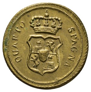 obverse: Peso Monetale Quarto Spagna