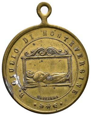 obverse: Medaglia Devozionale B.Giulio di Montevergine - diam.32 mm