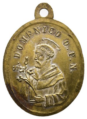 obverse: Medaglia Devozionale San Domenico