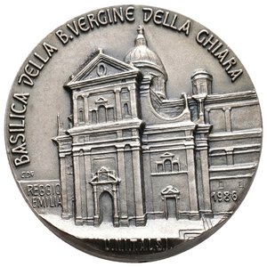 reverse: Medaglia Reggio Emilia Basilica Beata Vergine della Ghiara - diam.50 mm