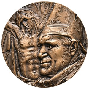 obverse: Medaglia Giovanni Paolo II - giubileo 1983-84 - diam.49 mm