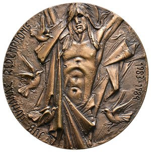 reverse: Medaglia Giovanni Paolo II - giubileo 1983-84 - diam.49 mm
