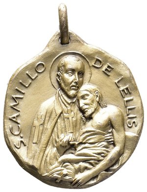 obverse: Medaglia S.Camillo De Lellis  Diam.32 mm - lotto Co