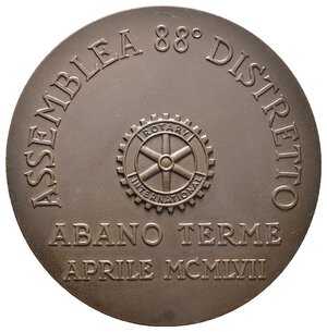 reverse: Medaglia Pietro d Abano 1957  -Diam.61 mm - lotto Co