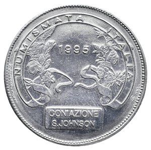 reverse: Medaglia Numismata Italia 1995 Alluminio