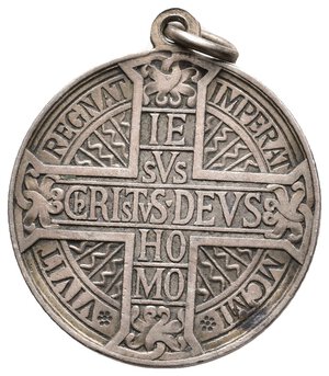 obverse: Medaglia Leone XIII 1901 argento  - Diam.25 mm