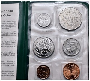 obverse: AUSTRALIA - Set Royal Australian Mint 1982 - In confezione Originale